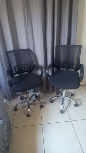 Cadeira executiva em tela - SEMINOVA