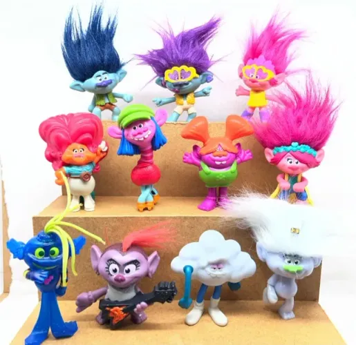 Coleção Bonecos Filme Trolls Mcdonald's Diversos