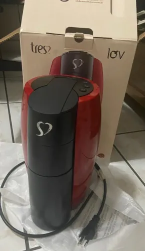 Cafeteira expresso três corações automática - semi novo