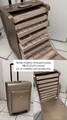 Maleta para joias 