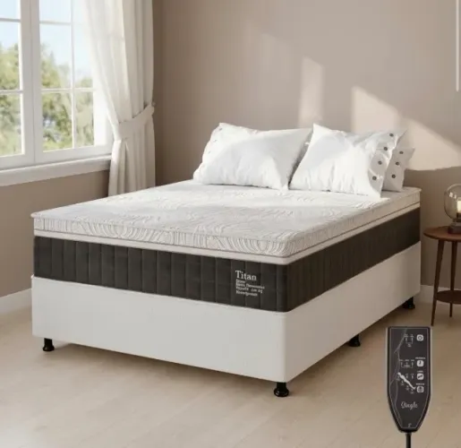 Conjunto Casal Relax Branco D28