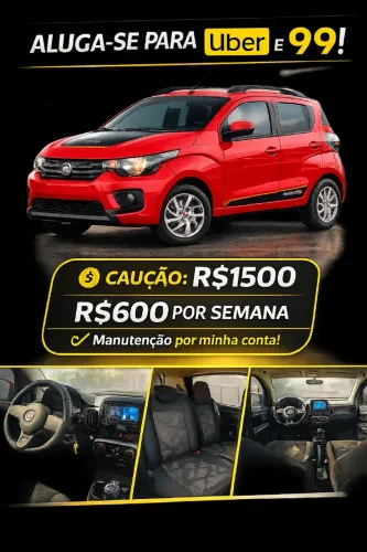 Alugo para uber e 99