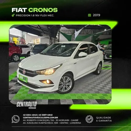 Fiat Cronos Precision 1.8 16V Flex Mec. 2019
