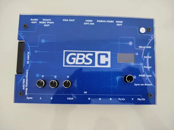 GBS CONTROL - CONVERSOR RGB - Retro Scaler Games Upscaler