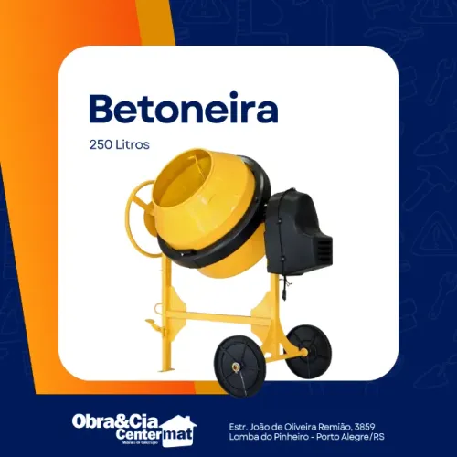 Betoneira 250 litros