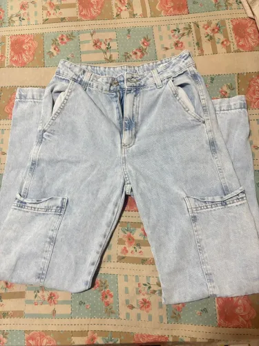 Calça jeans pantalona Renner