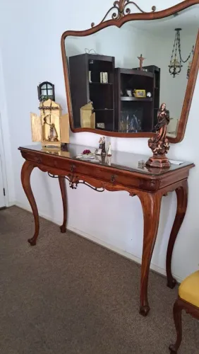 Móveis para sala - estilo provençal - madeira amendoim 