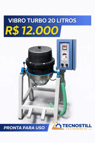 Tamboreador Vibro chips Turbo 20 litros .