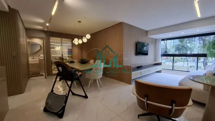 Apartamento com 2 Suítes com Closet e Varanda, 89m² à venda na Ponta Verde - Maceió Alagoa
