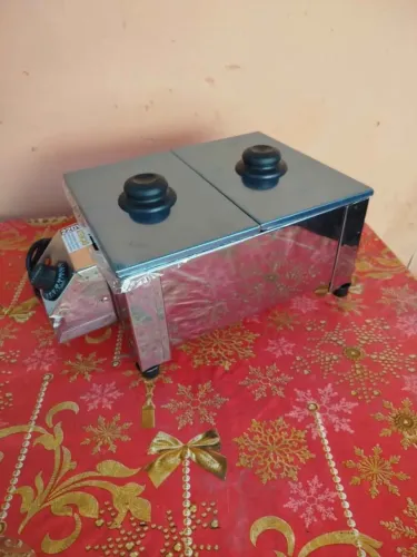 Molheira 5kg elétrica banho Maria 220v nova na caixa chocolate/cachorro quente