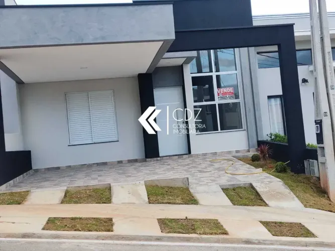 Casa 3 dormitórios com suíte condomínio Horto Villagio