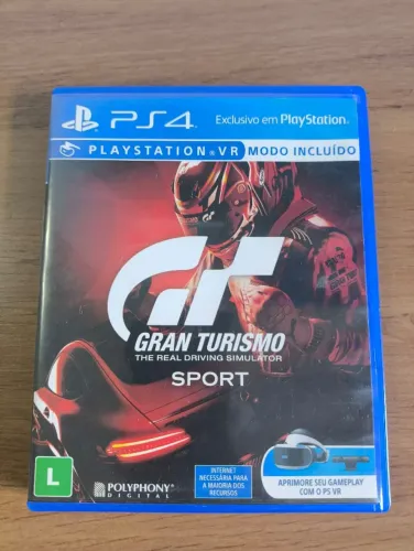 Jogo Gran Turismo Sport - PS4