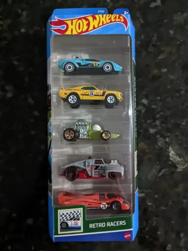 Hot Wheels 5-Pack Retro Racers (2024)