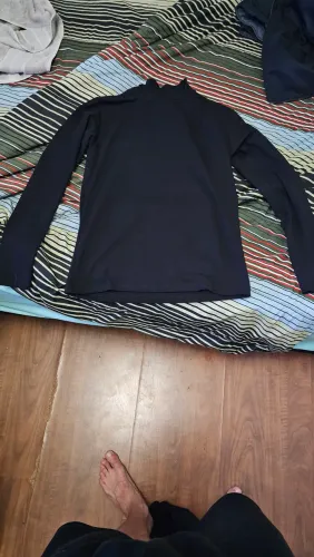 Camisa manga longa algodão egípcio