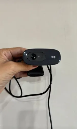 Webcam Logitech C270 HD - Usada em ótimo estado