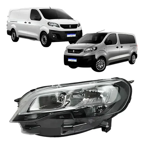 Farol Peugeot Expert 2018 2019 2020 2021 2022 2023 2024 Le Esquerdo/motorista