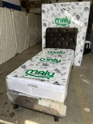 Cama Box Solteiro Malu Charme - Novo e embalado!!
