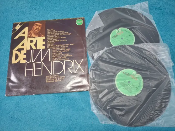 LP A Arte de Jimi Hendrix Duplo Raro Muito bom