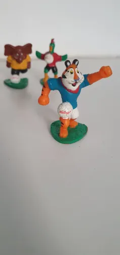 Bonecos Oficiais Kellogg's (Futebol Cereal) anos 90/2000