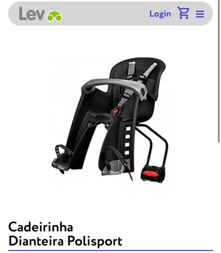 Cadeira de criança Cruiser Lev