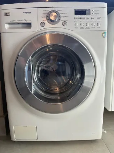 Máquina Lava e Seca LG TROMM - WD14312RD - 8,5kg - placa queimada