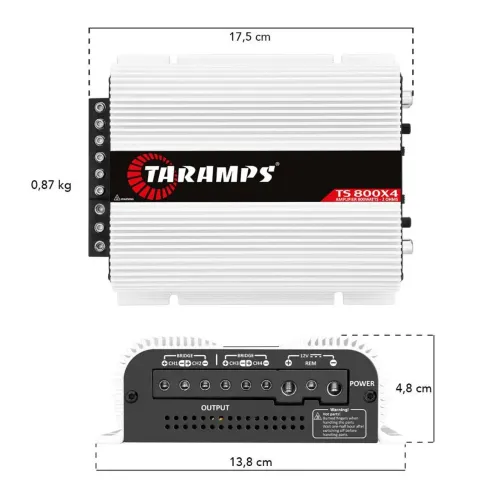 Módulo Taramps ts800x4