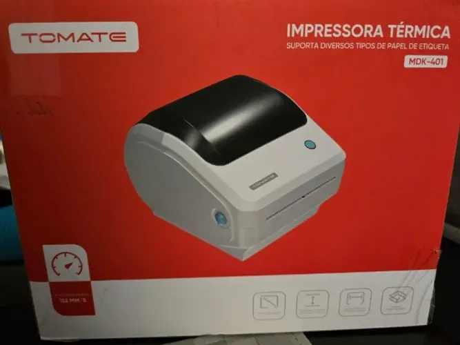 Impressora Térmica Tomate Mdk-401 P/etiqueta E-Comerce