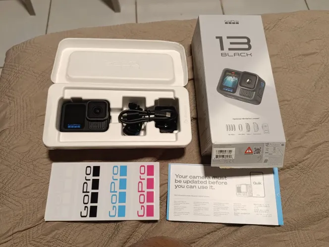 GoPro Hero 13 Black Usada apenas uma vez para testar.