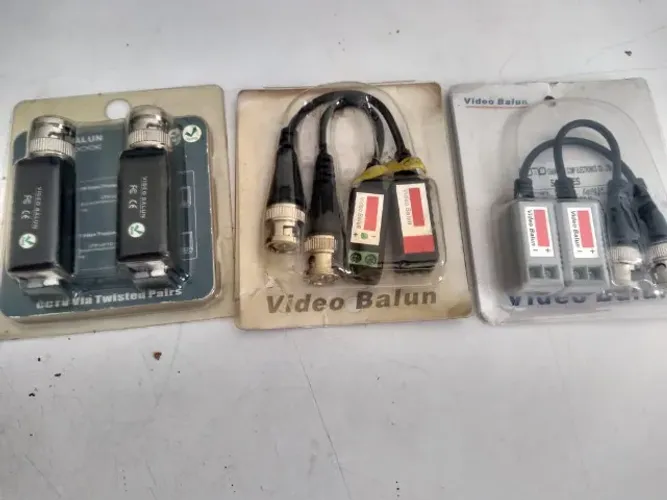 Video Balun Para Camera (03 pçs)