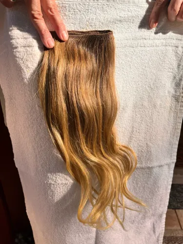 Faixa de mega hair.