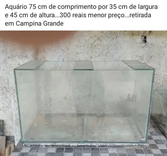 Vendo aquário grande em Campina Grande