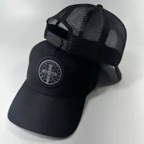 BONÉ HYPE BENTO PRETO TELA PRETO ESTAMPA CHUMBO