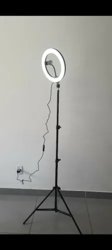 Iluminador ring light 10p 1,80 metros