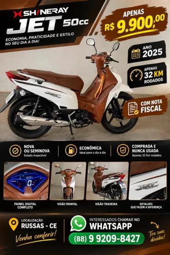 Shineray Jet 125ss 2025