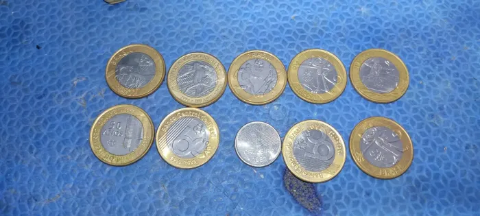 MOEDAS PRA COLEÇÃO 