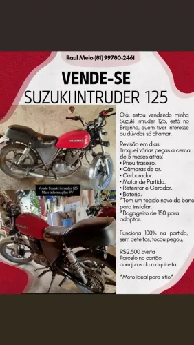 Suzuki intruder 125