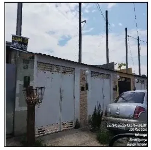 Oferta vantajosa Casa no Ipiranga, Nova Iguacu - RJ, Nº 122, 1 quarto, 1 vaga, 50,32m² |