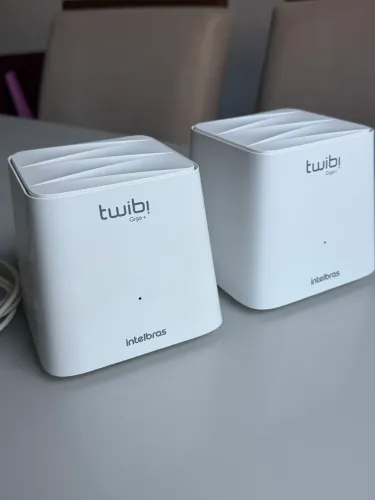 Kit Intelbras Twibi Giga+ Wi-Fi Mesh com 2 Unidades