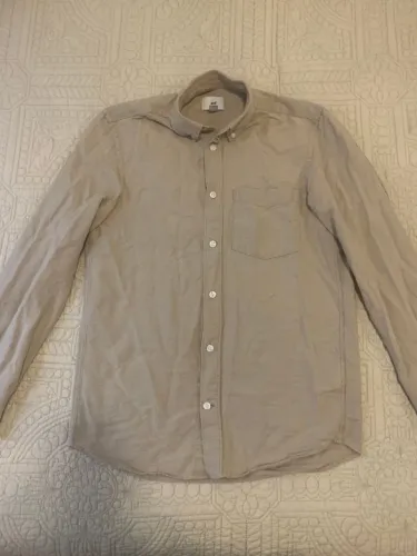 Camisa H&M bege tam P