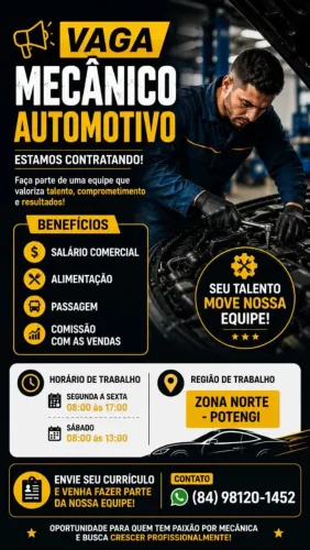 Contrato Mecânico Automotivo