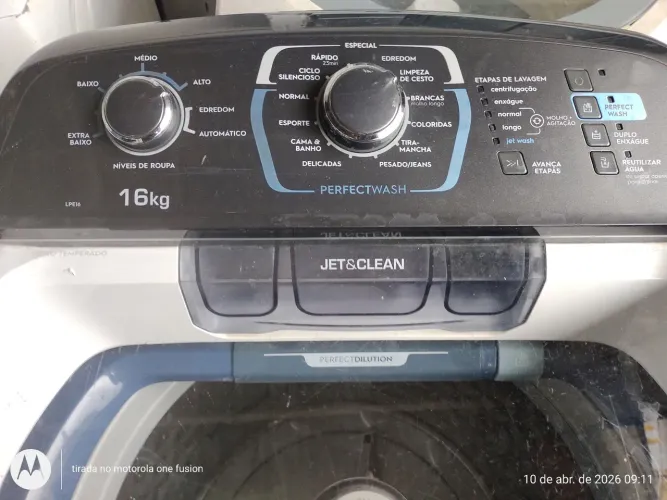 LAVADORA ELECTROLUX LPE16 16KLS 220V
