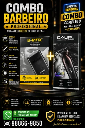 COMBO - MÁQUINA DL-1767 + SHAVER B-MAX