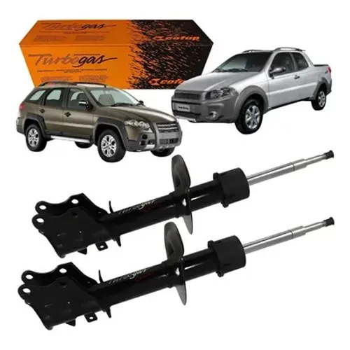 Par Amortecedor Traseiro Cofap Original Fiat palio Weekend,Marea Weekend,Coupe