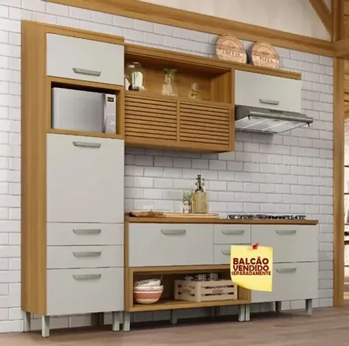 Cozinha Nesher Princesa Balcão Não Incluso