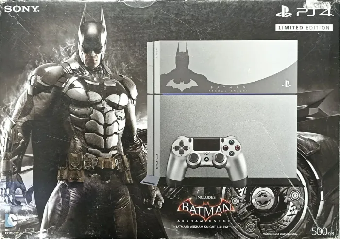 Playstation 4 500GB completo personalizado Batman - ProGames Vale 