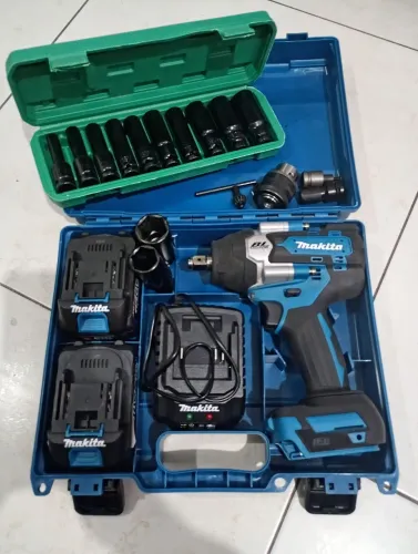 Chave de impacto 1800N e acessórios