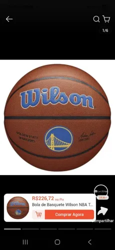 Bola de basquete wilson