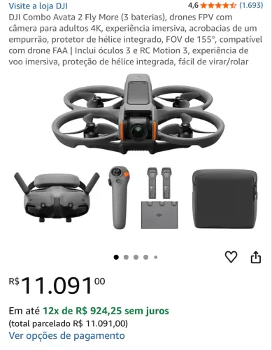 Drone DJI Avata2 Fly More
