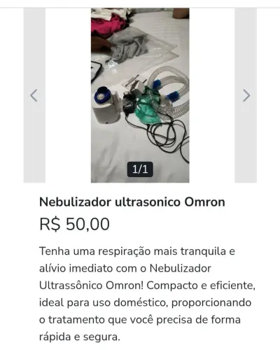 Nebulizador ultrasônico