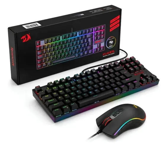 KIT REDRAGON KUMARA SWITCH BROWN MOUSE REDRAGON COBRA V2